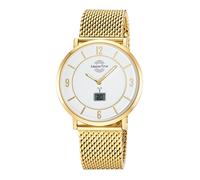 Master Time Armbanduhr Advanced – Funkuhr, Quarz, Analog/Digital, Edelstahlarmband goldfarben, Herren