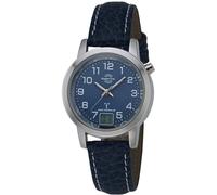 Funkuhr MASTER TIME "Basic", blau (dunkelblau), Armbanduhren, Damen, Funkuhr, Armbanduhr, Quarzuhr, Damenuhr, Datum,Langzeitbatterie (463351-0) dunkelblau