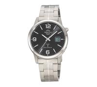 Funkuhr MASTER TIME "Expert Titan", titansilberfarben, schwarz, Armbanduhren, Herren, Quarzuhr, Armbanduhr, Herrenuhr, analog, digital (87331930-0) titansilberfarben, schwarz