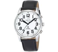Master Time Uhren MTGA-10690-60L Sprechende Funk Herrenuhr mit Lederband