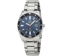 Master Time MTGA-10858-31M Herren-Funkuhr Super Power Stahl/Blau
