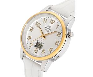 Funkuhr, weiß, Armbanduhren, Damen, Funkuhr Quarzuhr (62739953-0) weiß