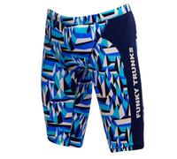Funky Trunks Polar Caps Jammer Badehose Jungen I Kinder für Training, Freizeit und Strand aus Chlor und Salzwasserbeständigen Material, Kinder Größen:128