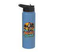 Funny Buff Fitness Gorilla Beach Shorts Summer Sunset Stainless Steel Insulated Water Bottle