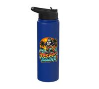 Funny Buff Fitness Gorilla Beach Shorts Summer Sunset Stainless Steel Insulated Water Bottle