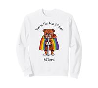 Funny Bulldog Leitungswasser M'Lord Rainbow Schwert Sweatshirt
