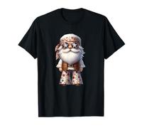 Funny Dad GNOME In Groovy Hippie Pants for Festival Summer T-Shirt