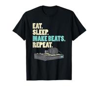 Funny Dj Gifts And More Musikproduzent, DJ lustig, Musik-Creator, Sound T-Shirt, Schwarz, S, Unisex-Erwachsene, Kurzarm, T-Shirt
