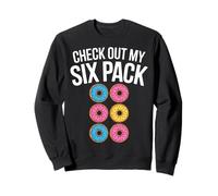 Funny Donut Lover 6er-Pack Feinschmecker Sweatshirt