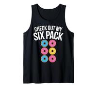 Funny Donut Lover 6er-Pack Feinschmecker Tank Top