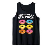Funny Donut Lover 6er-Pack Feinschmecker Tank Top