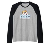 Funny Elements Happiness Kawaii Shiba Inu Dog Lover Raglan