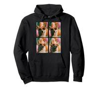 Funny Fox Photobooth Birthday Portrait Men Boys Women Pullover Hoodie