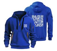 Funny Fu Qr Code Hoodies,Fuck You Kapuzenpullover,Qr Code Hoodie,Qr Code Sweatshirt,Scannable Qr Code Hoodie,Fu Qr Code Shirt,Pullover Herren Winter,Zipper Kapuzenpullover Für Herren