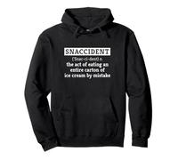 Funny Ice Cream Shirt Gift - Snaccident Pullover Hoodie