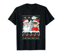 Funny Joke Disc Golf Equipment Cosplay Snowman Sweater Xmas T-Shirt