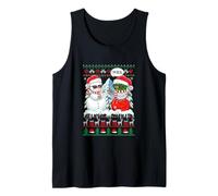 Funny Joke Disc Golf Equipment Cosplay Snowman Sweater Xmas Tank Top