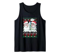 Funny Joke Golf Equipment Cosplay Snowman Sweater Xmas Tank Top