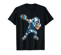Funny Kinder Football Fan Footballspieler macht Dabbing T-Shirt