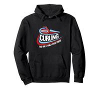 Funny Only Time I Sweep Curling Team Skip Sport Geschenk Pullover Hoodie