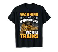 Funny Railway Big Boy Lokomotive Graphic Steam Train Lovers T-Shirt