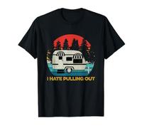 Funny Retro Vintage I Hate Pulling Out for Men Travel Preisgünstiges Grafik-T-Shirt