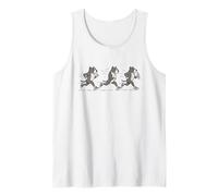 Funny Running Pitbull Runner Dog Sarkastic Jogging Dog Tank Top