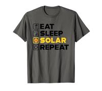 Funny Solar Energy Power Panel Sun Harvest Renewable Gift T-Shirt