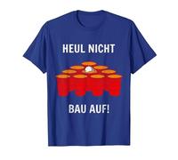 Funny t-Shirt Festival Beer Pong Tshirt for Festival goers b T-Shirt, Herren, Königsblau, S