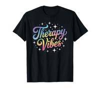 Funny Therapy Vibes Beratungscrew OT Wellness NA Therapie T-Shirt