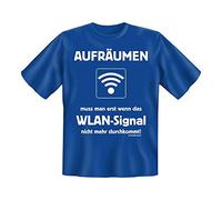 Funshirt Spaßshirt T-Shirt WLAN Signal