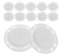 FUOYLOO Druckknöpfe Magnetisch 6 Stück Weiß 2,6cm Mantelknöpfe zum Annähen für Kleidung und Strickjacken mit Starker Haftkraft