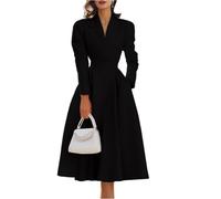 FUPODD Partykleid Damen Festliche Ballkleider Damen Lang Herbstkleid Festliches Abschlusskleid Party Etuikleid Elegantes Festkleider Figurbetontes Abiballkleid Cocktail Kleider Prinzessin Skaterkleid