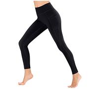 FUPODD Sport Leggings Damen Gym Leggins Frauen Mit Taschen Sportleggins Lang Gym Push Up Stretch-Jeggings Blickdicht Bauchweg Sporthose Weiche Hosen Elastisch Yogahose Festival Outfit Laufhose