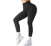 FUPODD Sportleggins Damen Lang Booty Scrunch Jazzpants Damen Lang Yogahose Damen Lang Sportleggings Hose Für Damen Shape Jogginganzug Damen Baumwolle Jogpants Elegant Push Up Leggings Damen Po