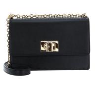 Furla 1927 S Schultertasche schwarz, Leder, Damen