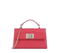 Furla 1927 Mini Umhängetasche dunkelrot, genarbtes Leder, Damen