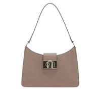 Furla 1927 S Schultertasche taupe, Leder, Damen