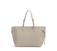 Furla Ava L Shopper hellgrau, genarbtes Leder, Damen