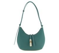 Furla bicolor Schultertasche aus Kalbsleder Grün