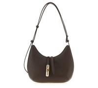 Furla Braune Kalbsleder-Schultertasche Braun