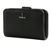FURLA Camelia Compact Wallet With Zip M Nero