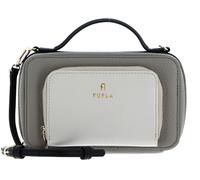 FURLA Camelia Mini Crossbody Marmo c + Marshmallow + Nero