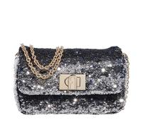 Furla 1927 Mini Soft Umhängetasche silber, Textil, Damen