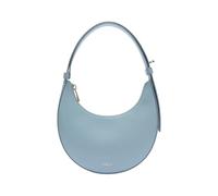 Furla Damen Schultertasche Leder WE00649AX0733, hellblau, Taglia unica
