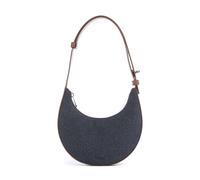 Furla Delizia Mini Schultertasche jeans, Baumwolle, Damen