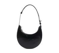 Furla Delizia Schultertasche Leder 19 cm schwarz