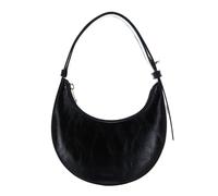 Furla Delizia Schultertasche Leder 19 cm schwarz