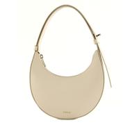 Furla Delizia Mini Schultertasche creme, Leder, Damen