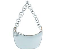 Furla Delizia Schultertasche Leder 23 cm blau
